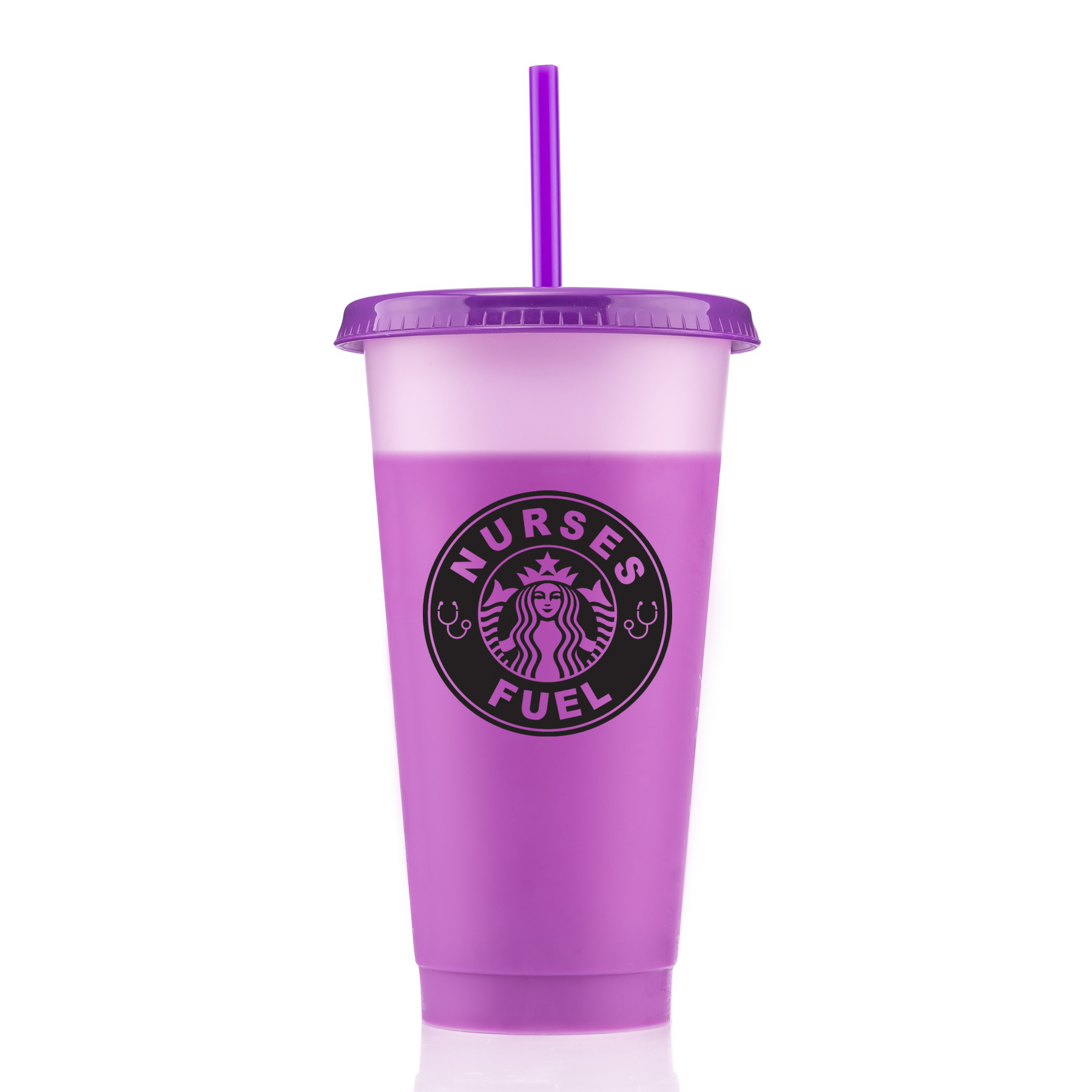 24 oz Chameleon Nurse Tumbler 4