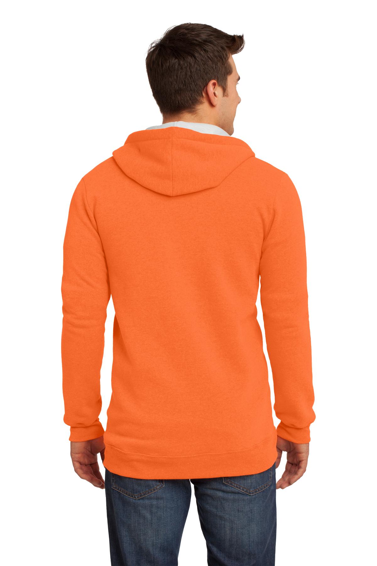 District The Concert Fleece Full-Zip Hoodie. DT800, custom hoodie or sweatshirt with logo imprint 2