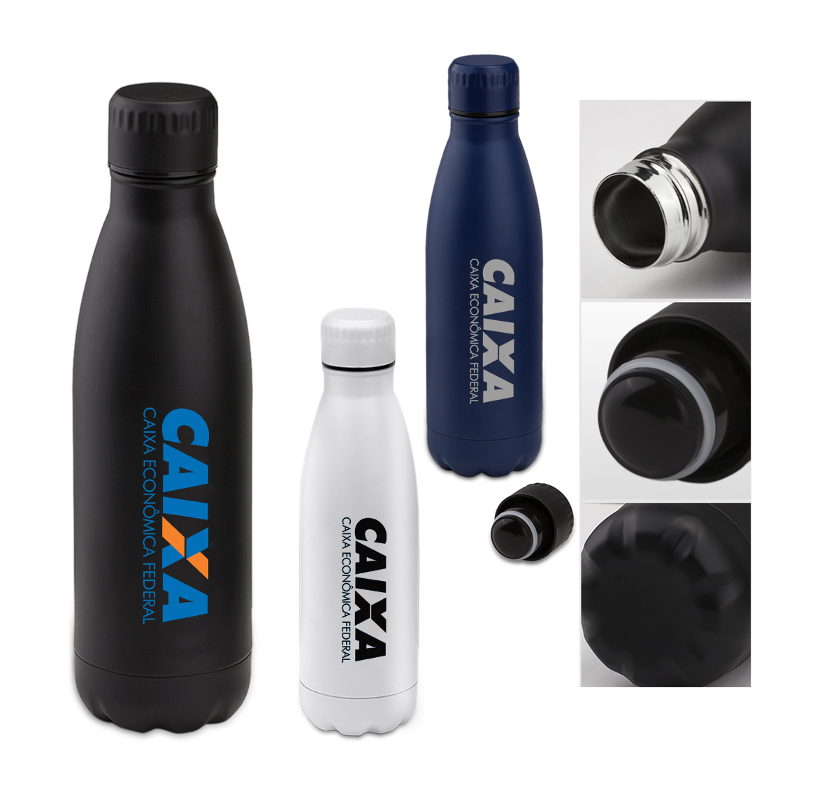 Vacuum Insulation Stainless Steel Water Bottle - 17oz 2