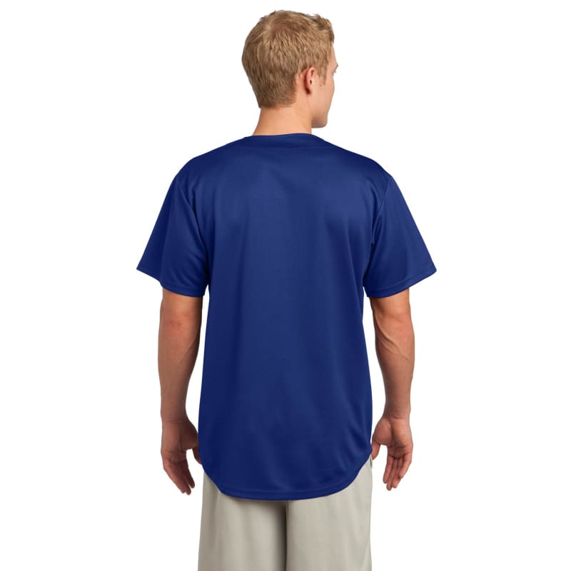 Sport-Tek PosiCharge Tough Mesh Full-Button Jersey. 28