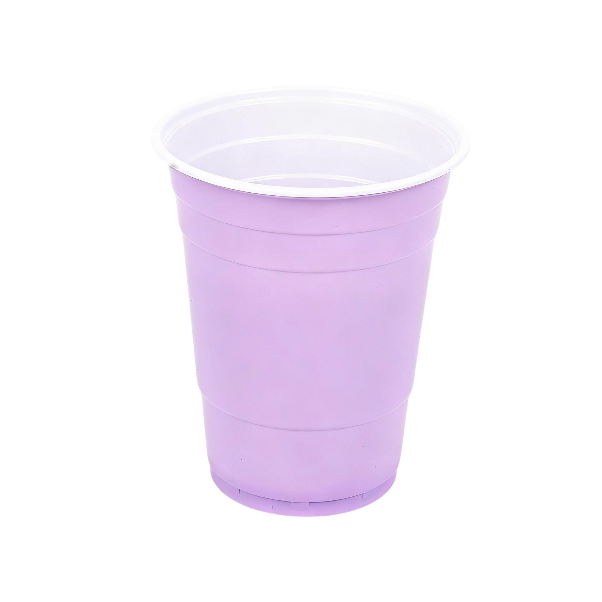 Sixteen Ounce Reusable Party Cup With Rolled Edge 4