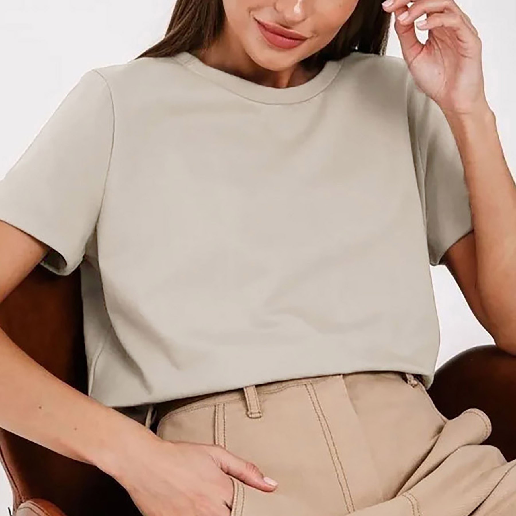 Female Cotton T Shirts 7