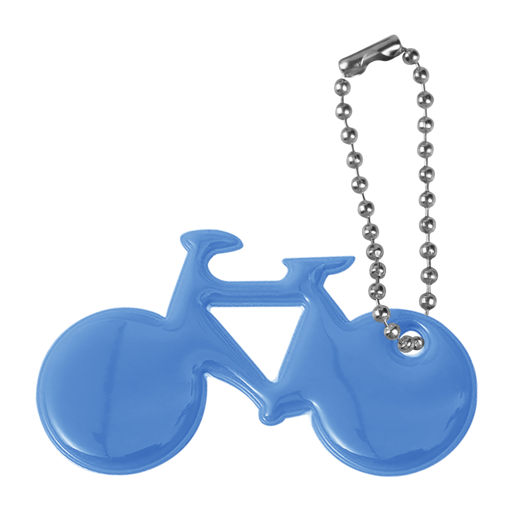 Bicycle Shaped Safety Reflective Keychain Zipper Pull 10