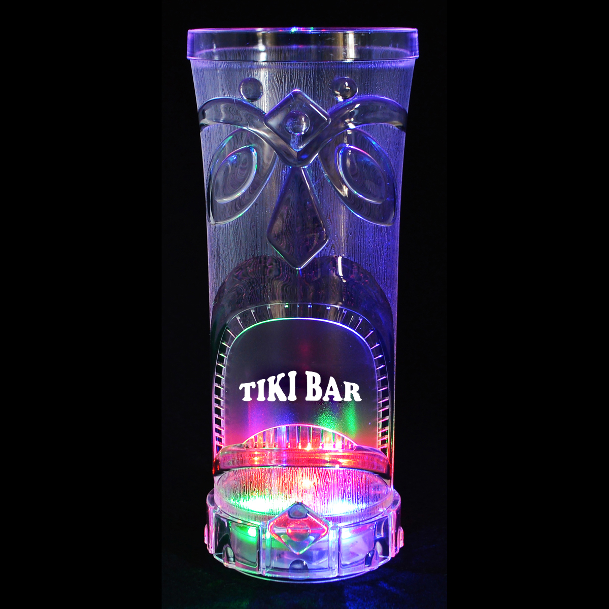 15oz Flashing Acrylic Tiki Cup