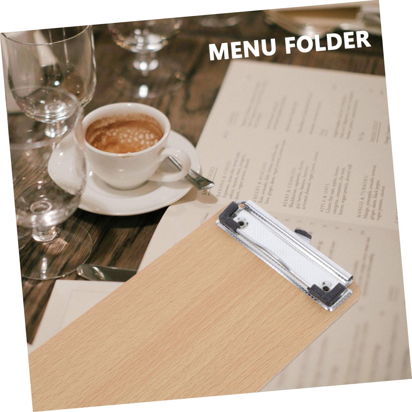 Double Sided Wood Grain Clipboard 3