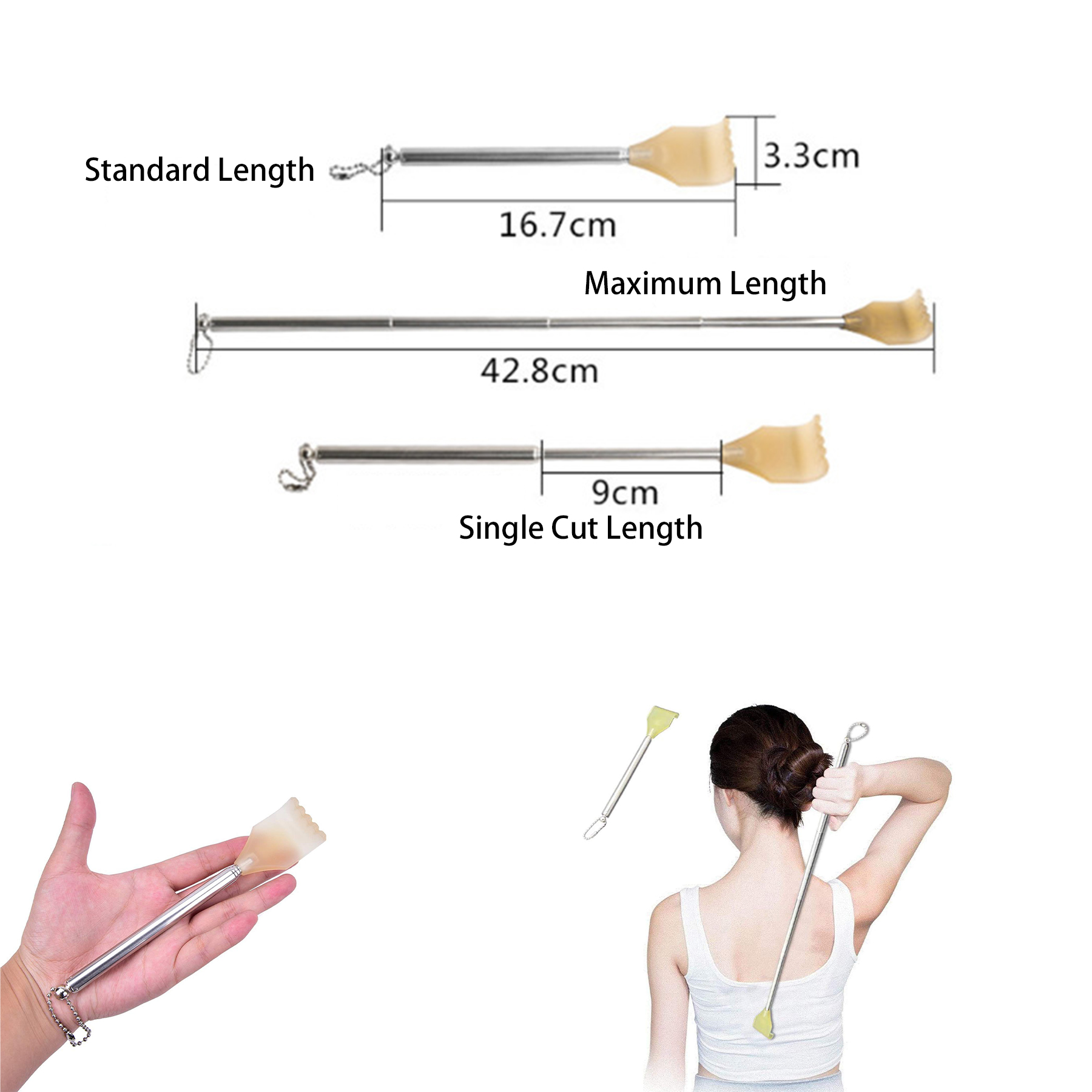 Portable Extendable Back Scratcher 2