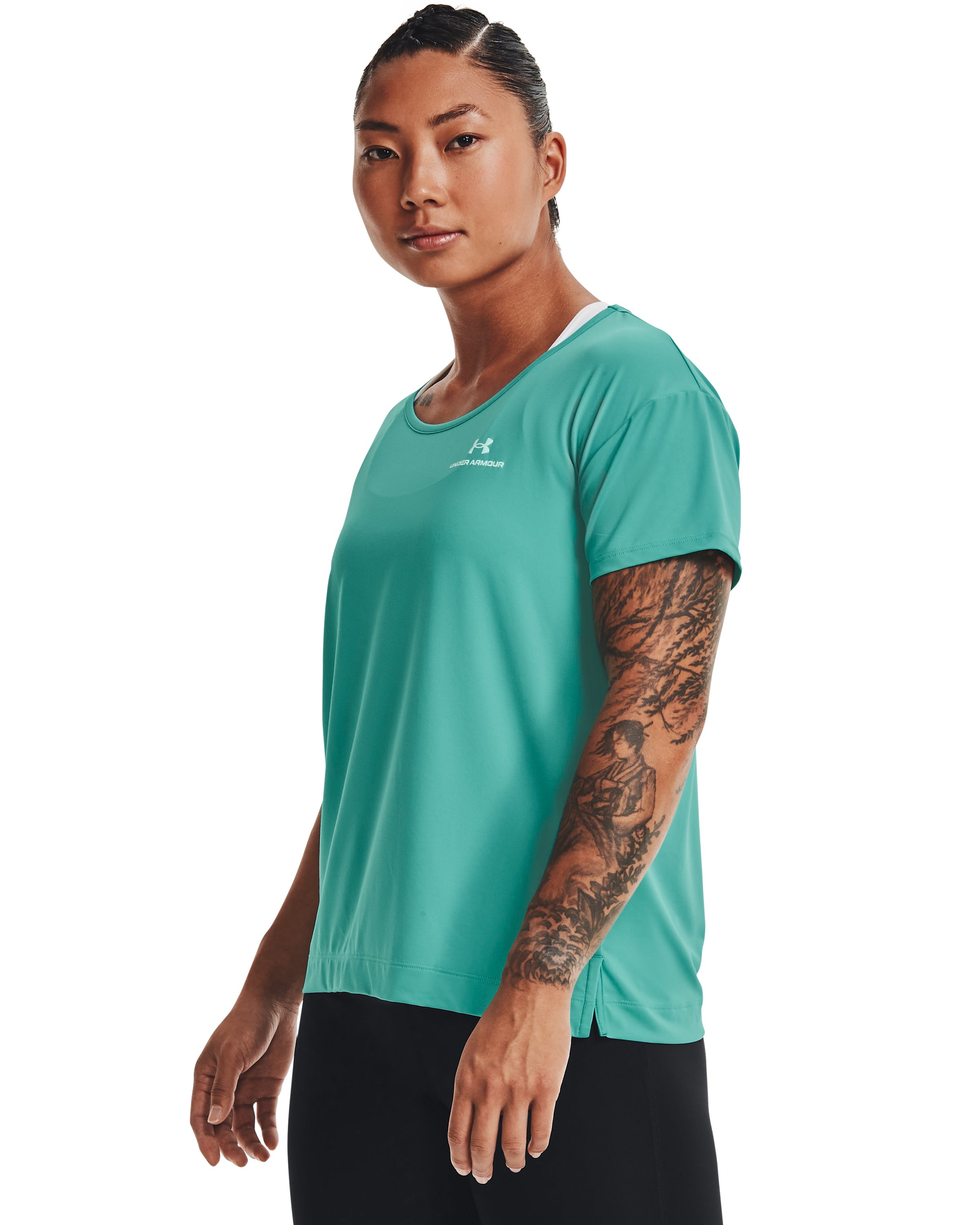 UA RUSH Energy Core Women's Short Sleeve 11