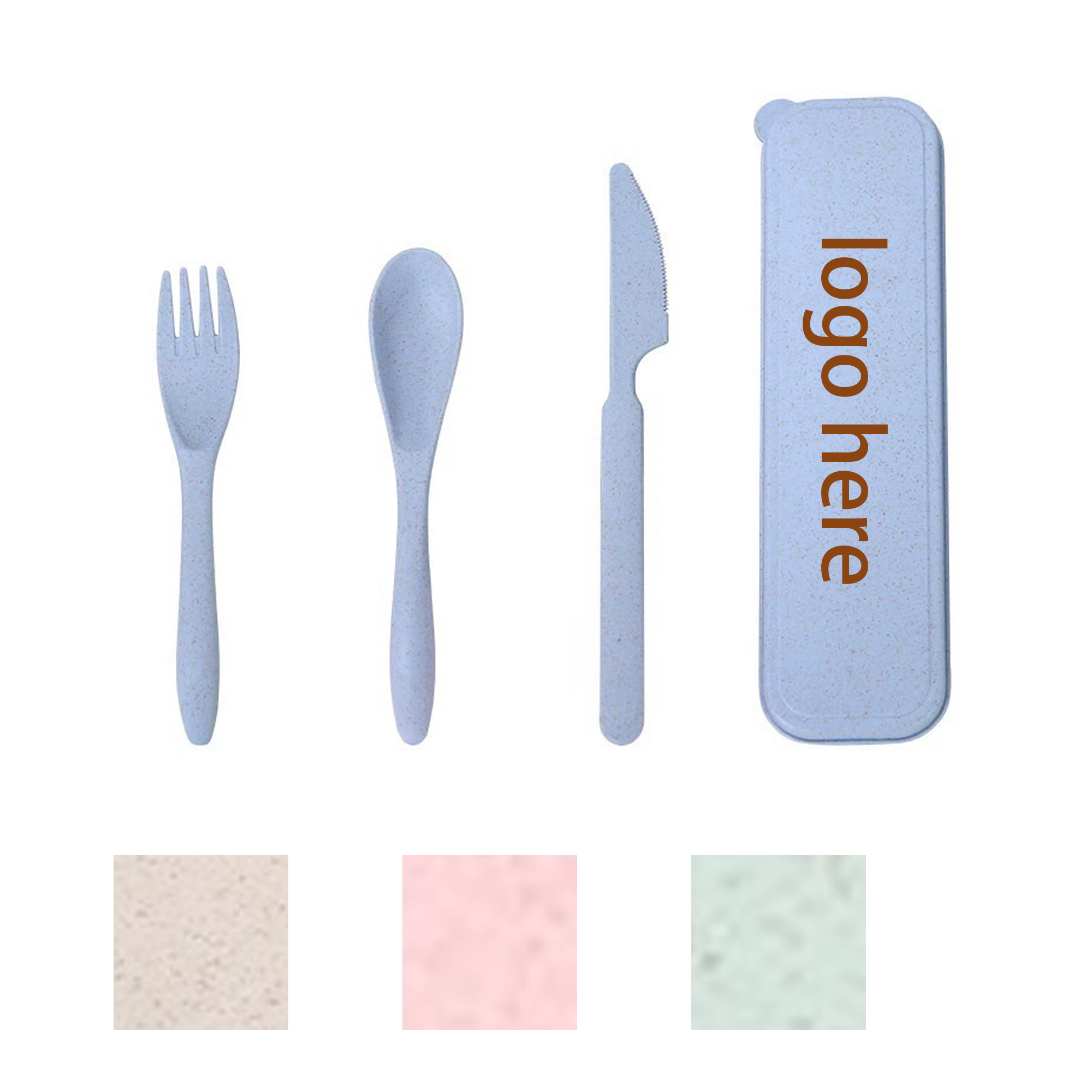 Eco-friendly Wheat Straw Tableware Set 2