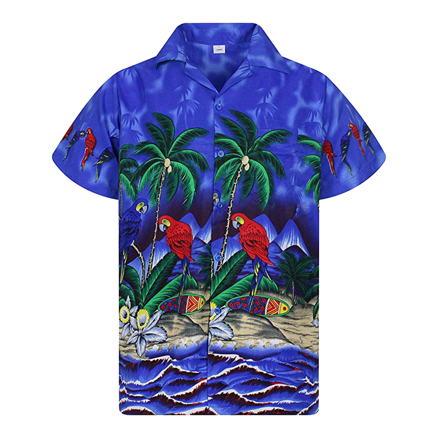 Mens Hawaiian Short Sleeve Shirt 11