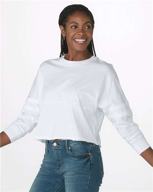 Women's Crop Retro Jesery - BW3515 8