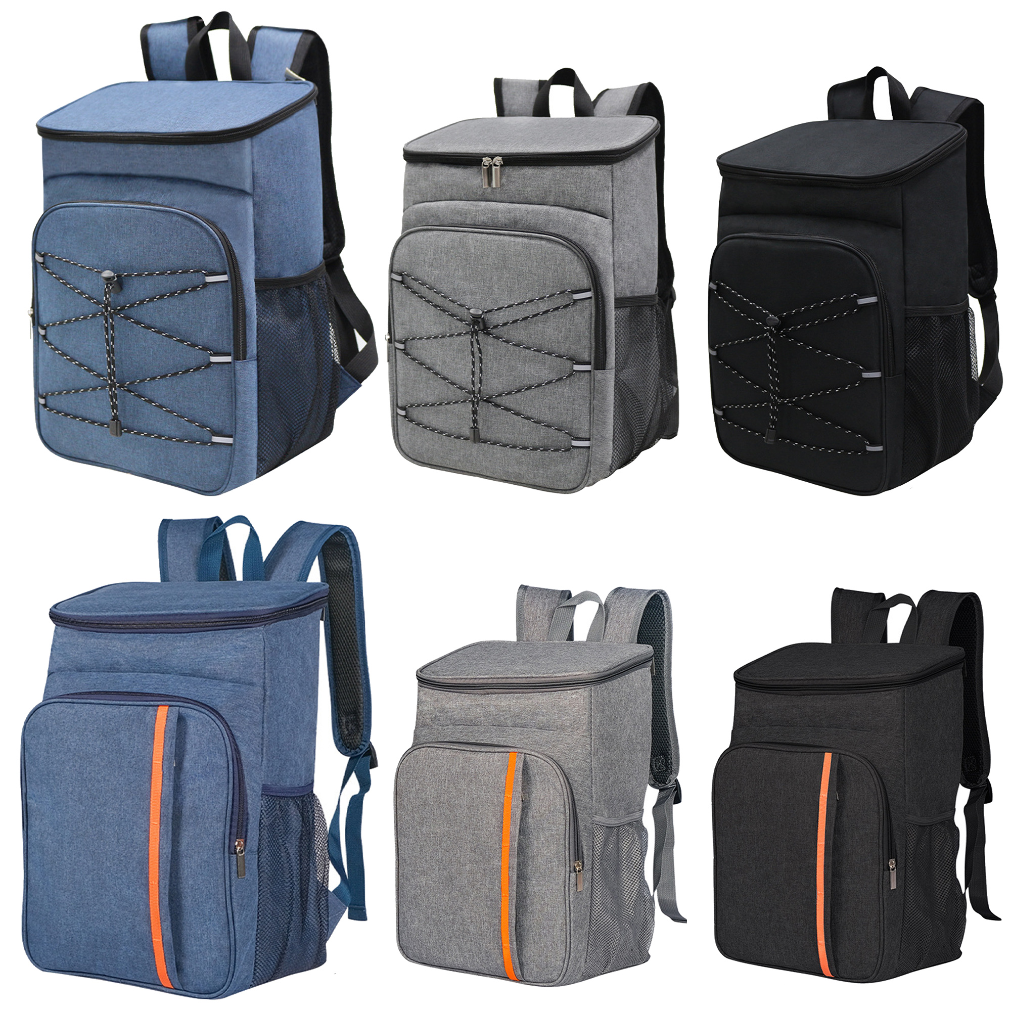 Double Shoulder Insulated Outdoor Camping Picnic Backpack 1