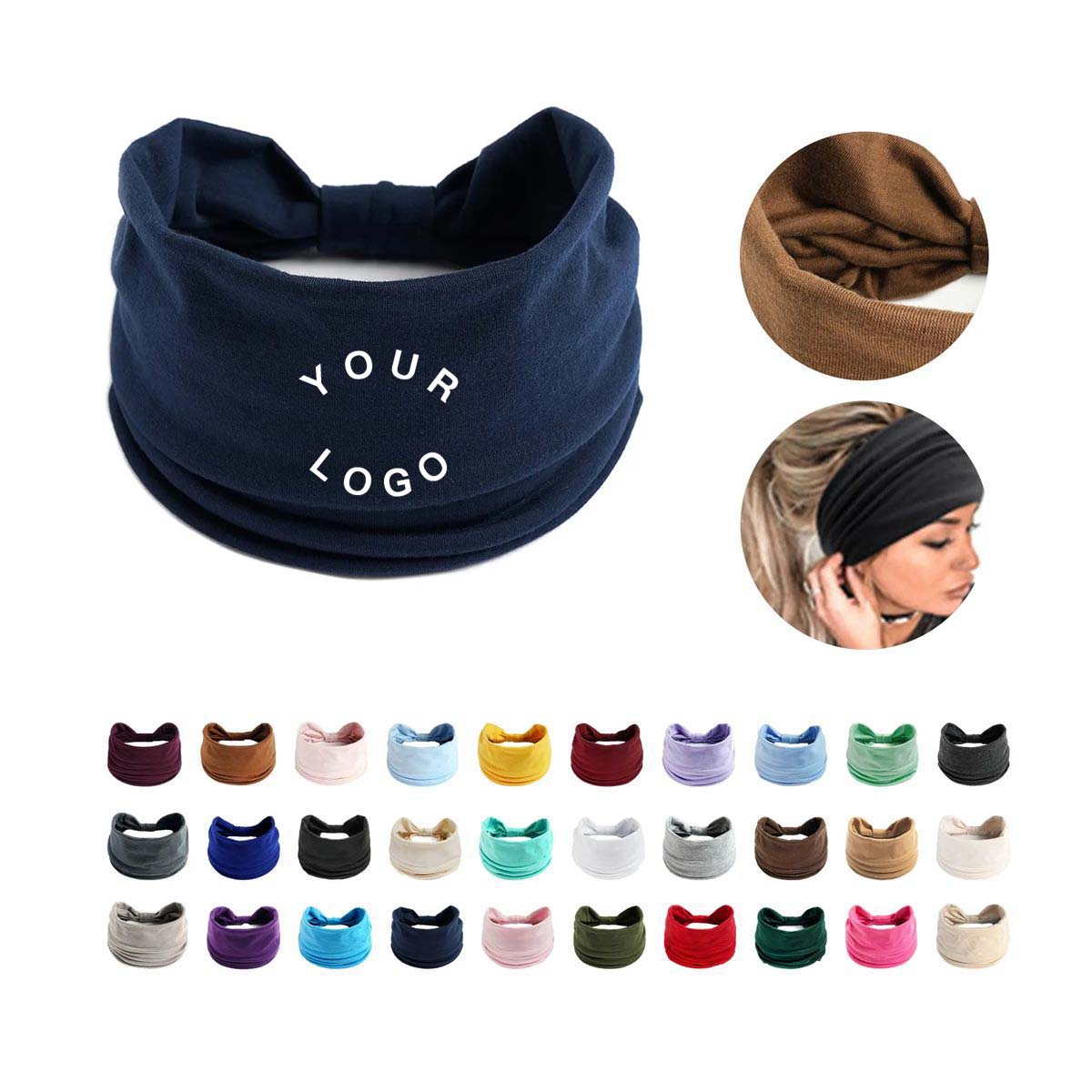 Sports Headband Stretch Fabric Comfortable 61