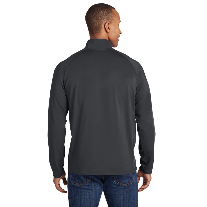 Sport-Tek Tall Sport-Wick Stretch 1/4-Zip Pullover. 18