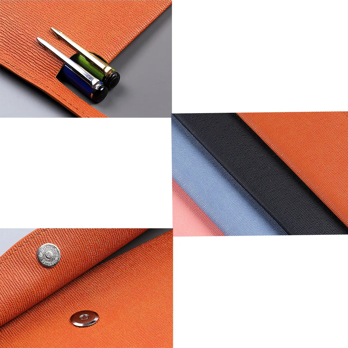 Waterproof Reusable Business File Package With Snap Closure 1