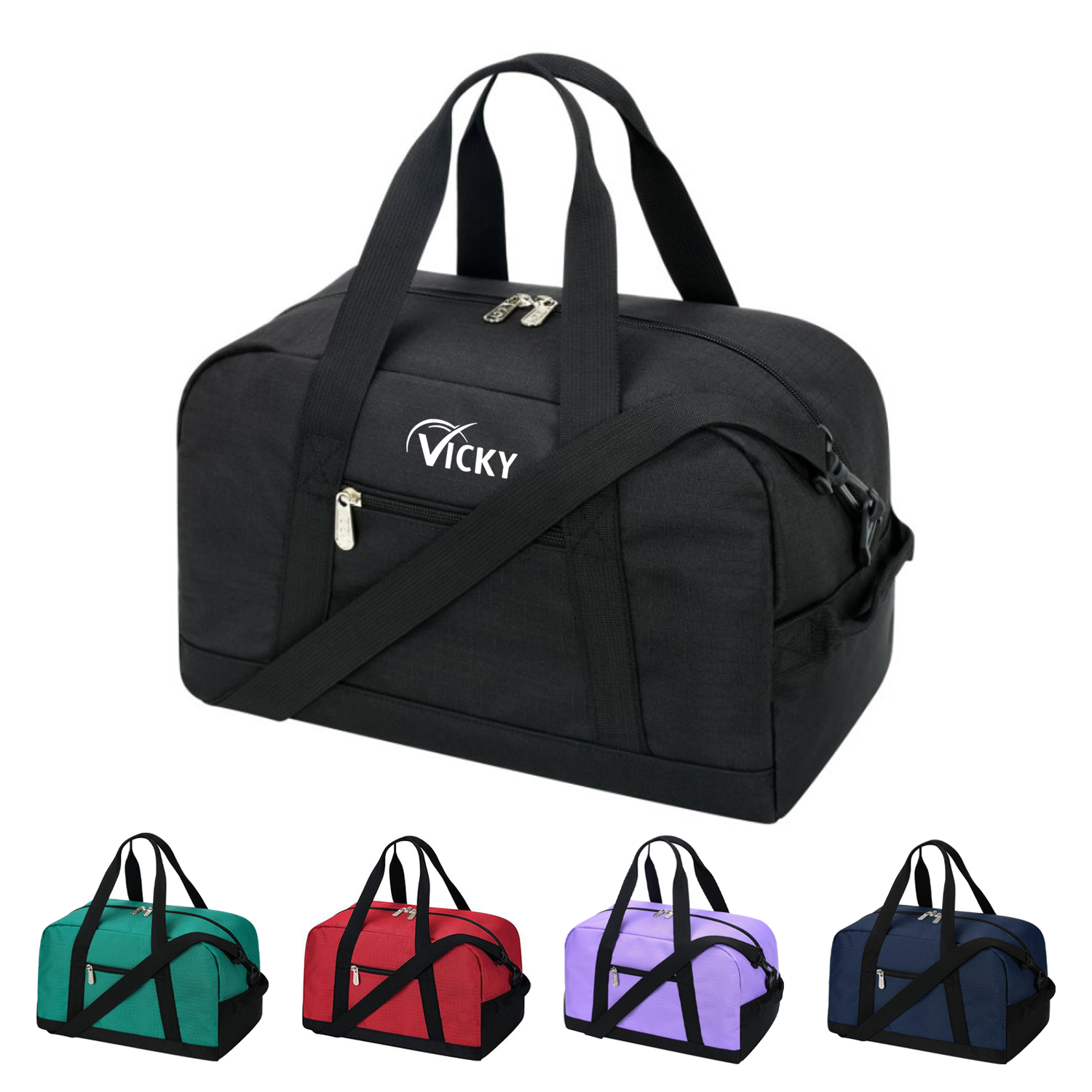 Small Polyester Duffel Style Bag 2