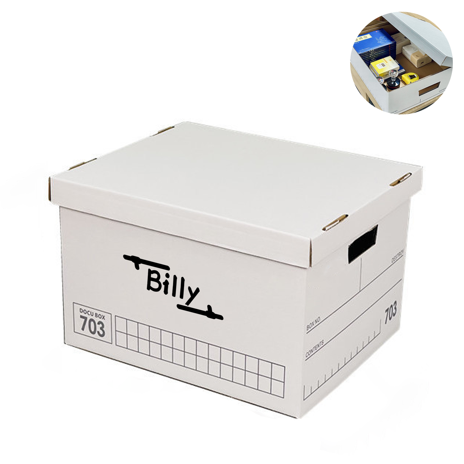 Paper Storage Boxes With Lid 5