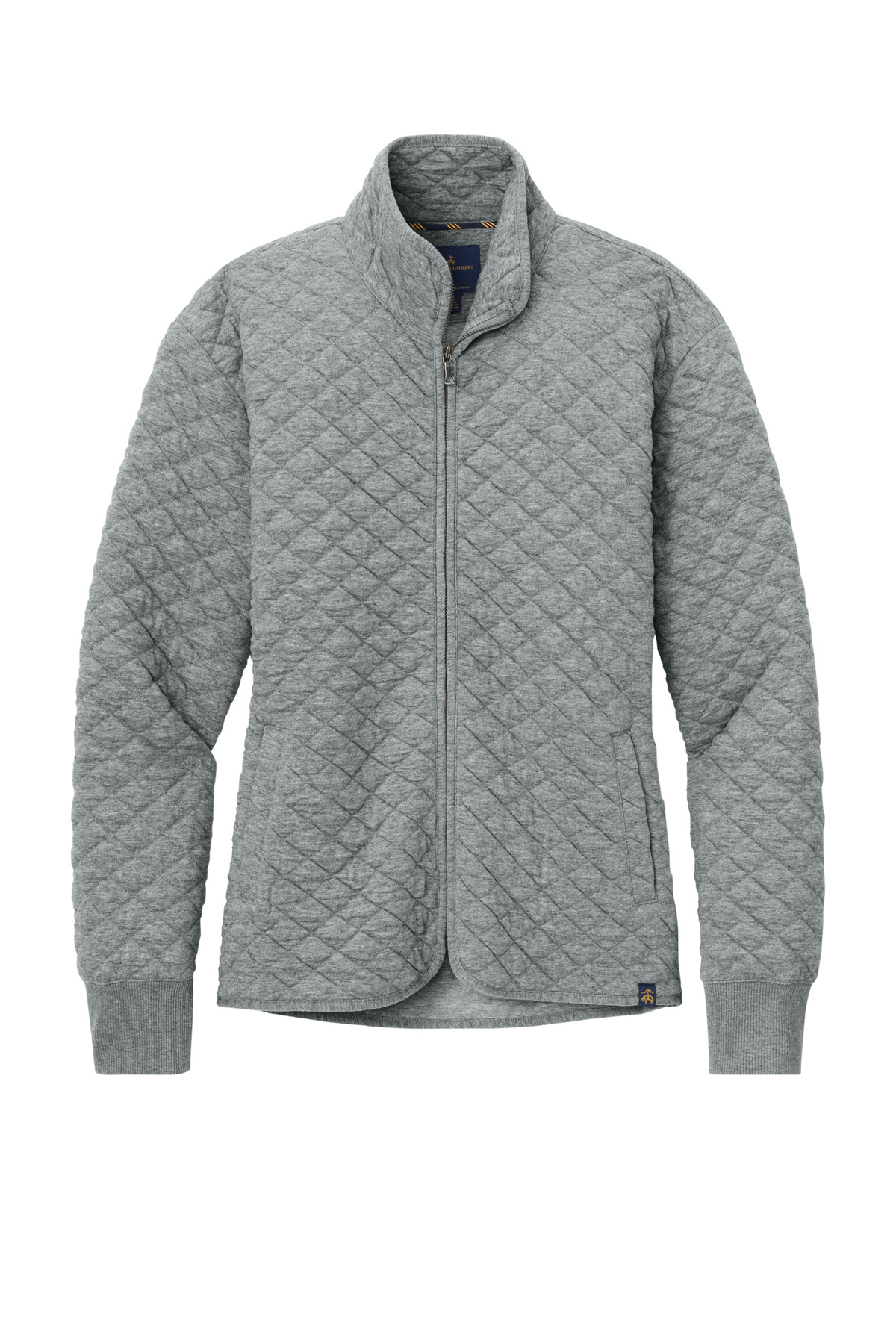 Brooks Brothers Women's Diamond Quilt Full-Zip BB18213 18