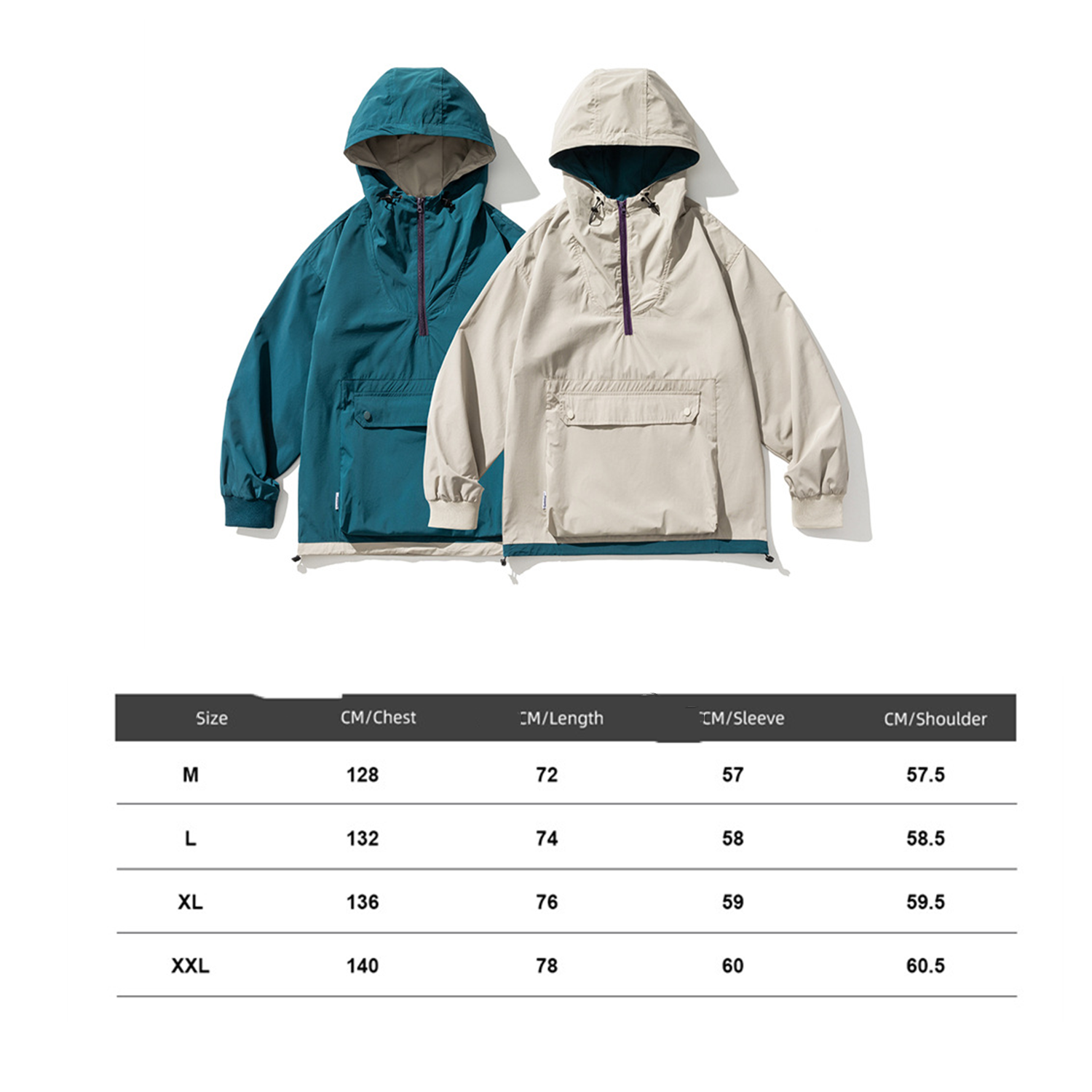 Casual Hooded Pullover Jackets 5