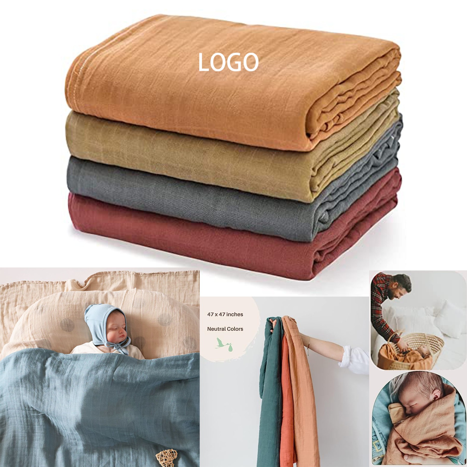 Baby Swaddle Blanket 2