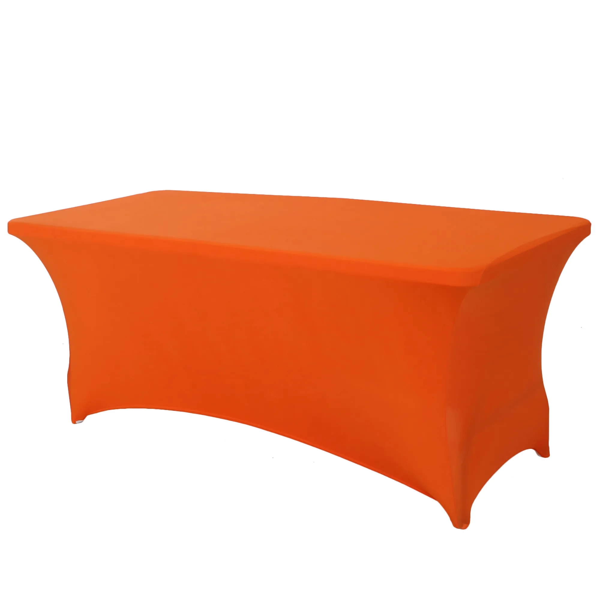 6FT Stretch Tablecloth Fits Rectangular Table MOQ 1PCS 6