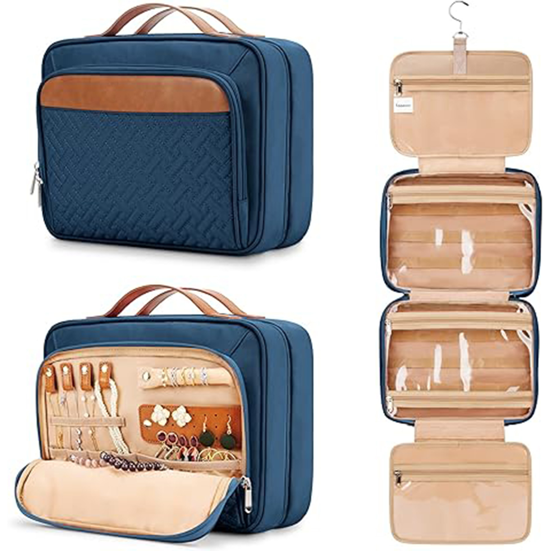 Travel Toiletries Hanging Bag 6