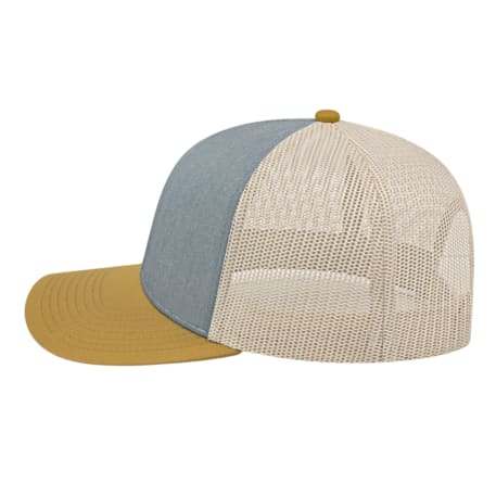 Cap America Poly/Cotton Trucker Mesh Back Cap 105