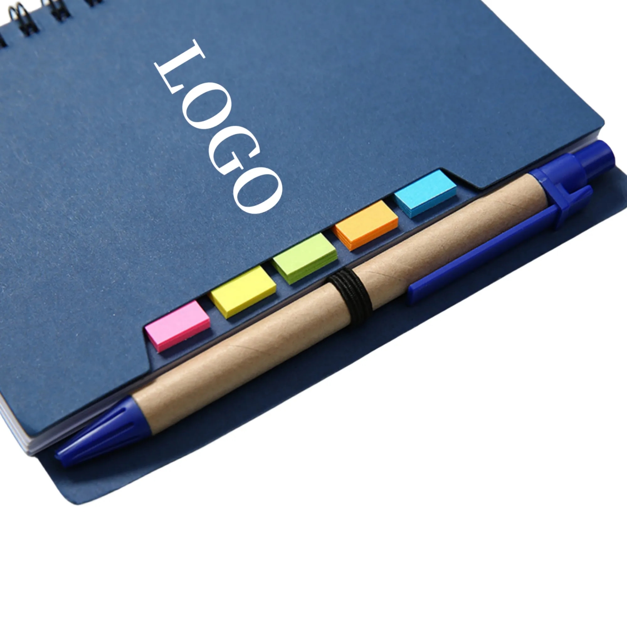 Custom Eco Spiral Notebooks With Pen 2