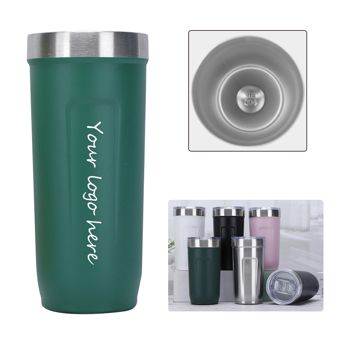 18Oz Stainless Steel Tumbler 1