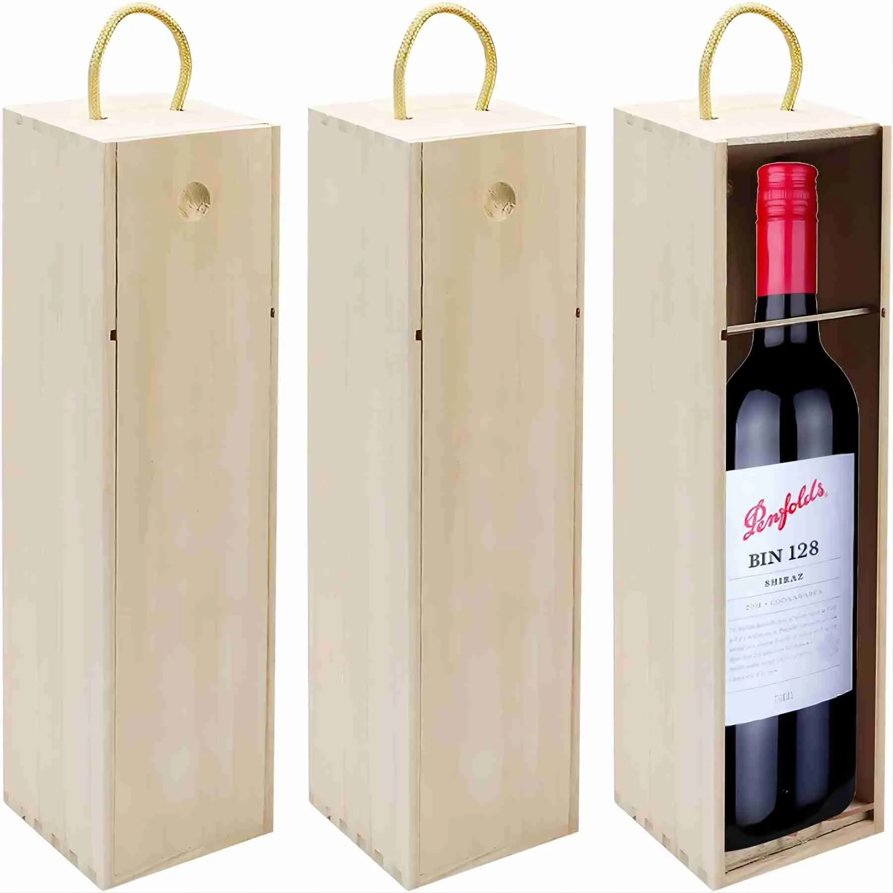 Single Bottle Wine Packaging Case 2