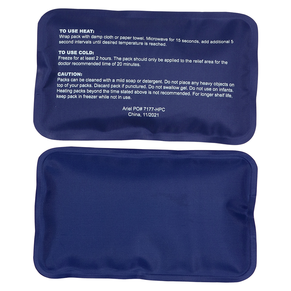 Rectangle Nylon-Covered Hot/Cold Pack 34
