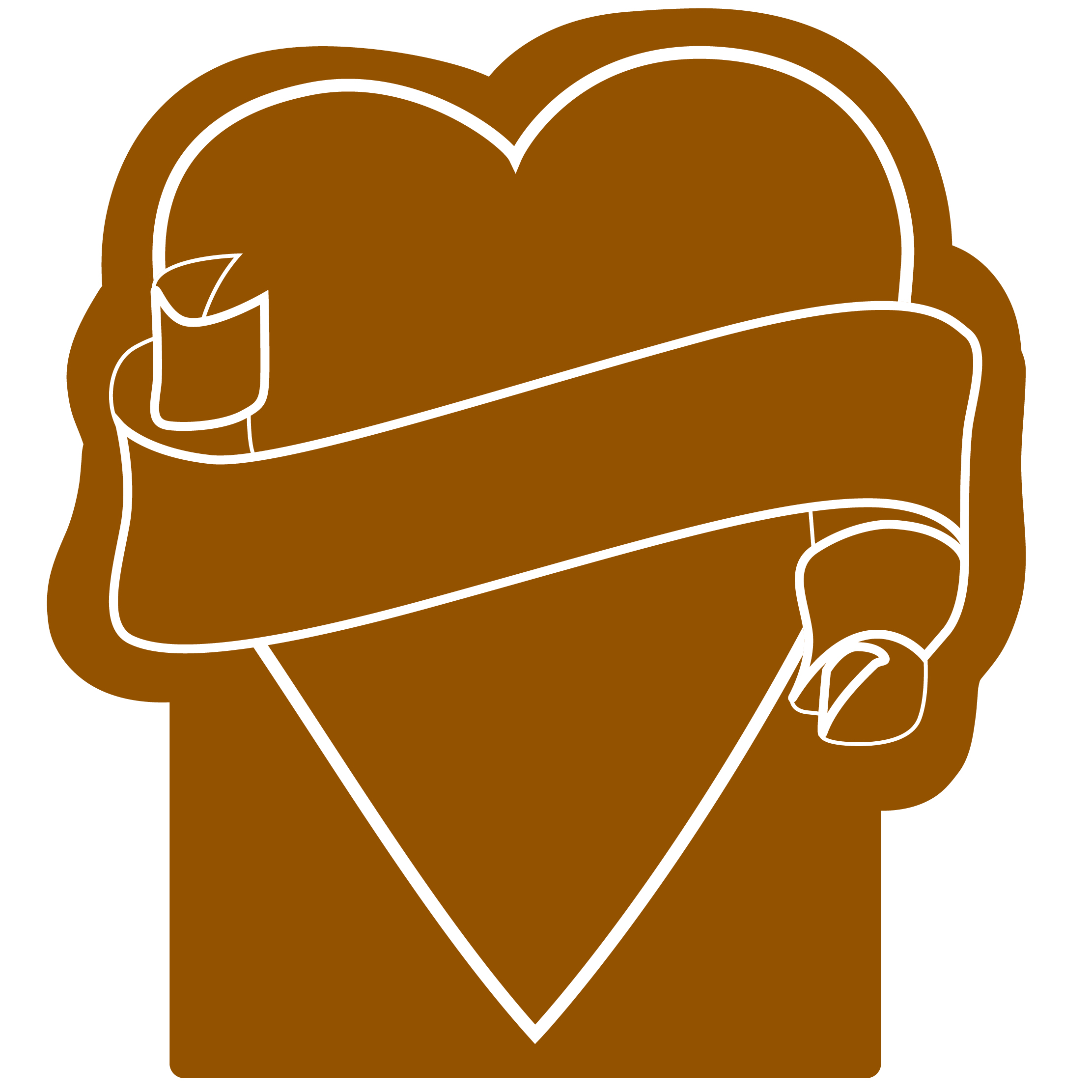 Foam Heart Mitt 26
