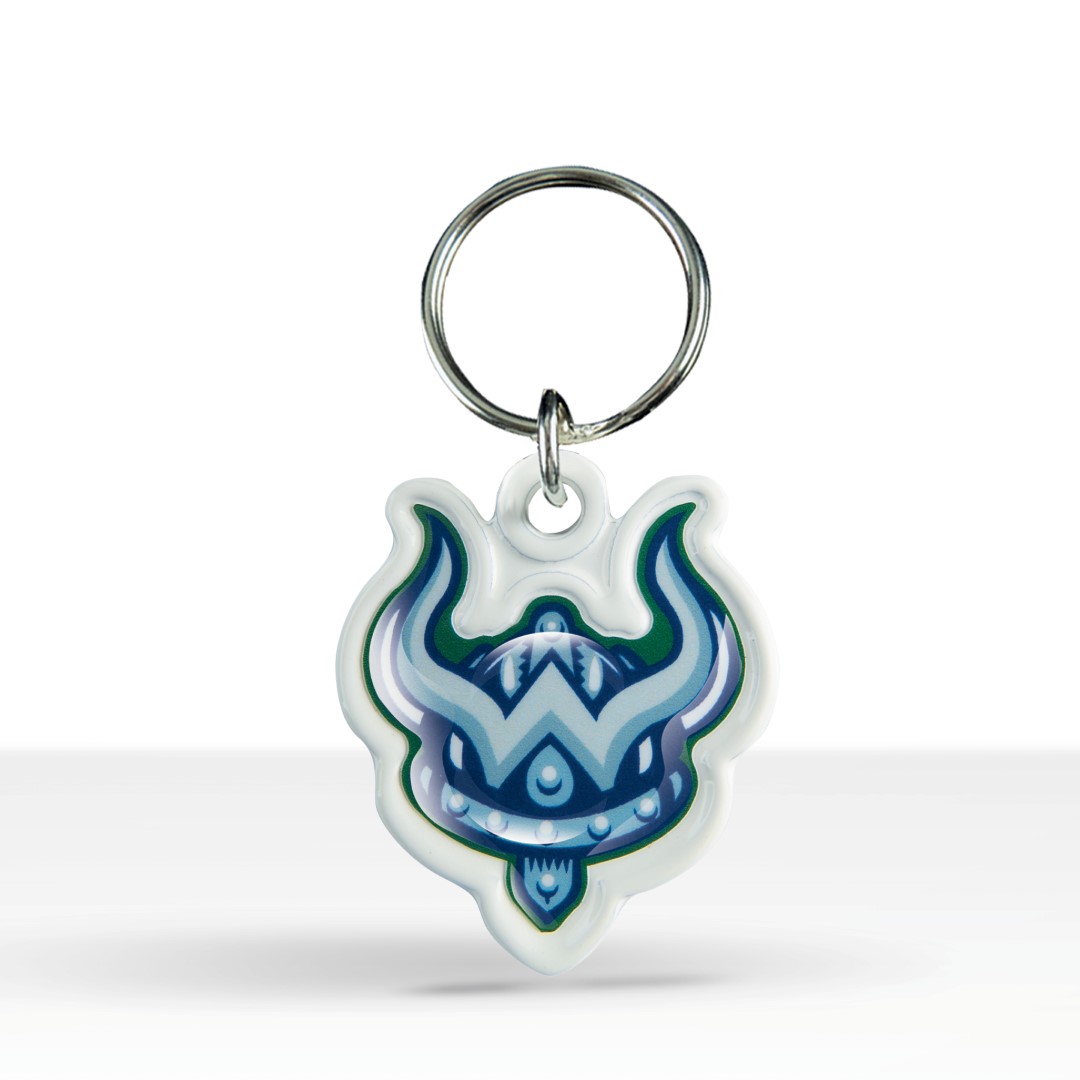 Custom Shape Colorized Key Chain 1
