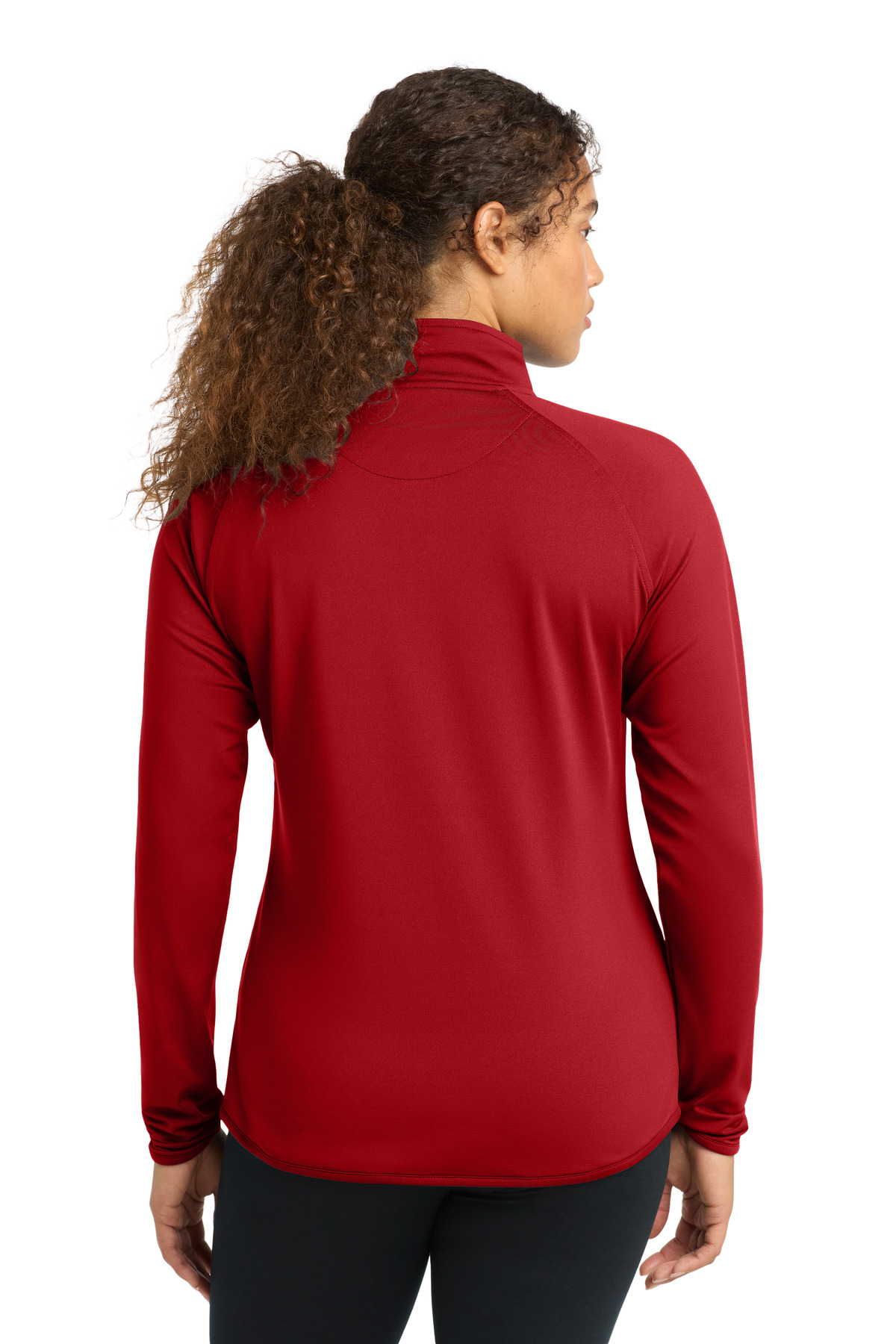 Sport-Tek Women's Sport-Wick Stretch 1/4-Zip Pullover. LST850 157