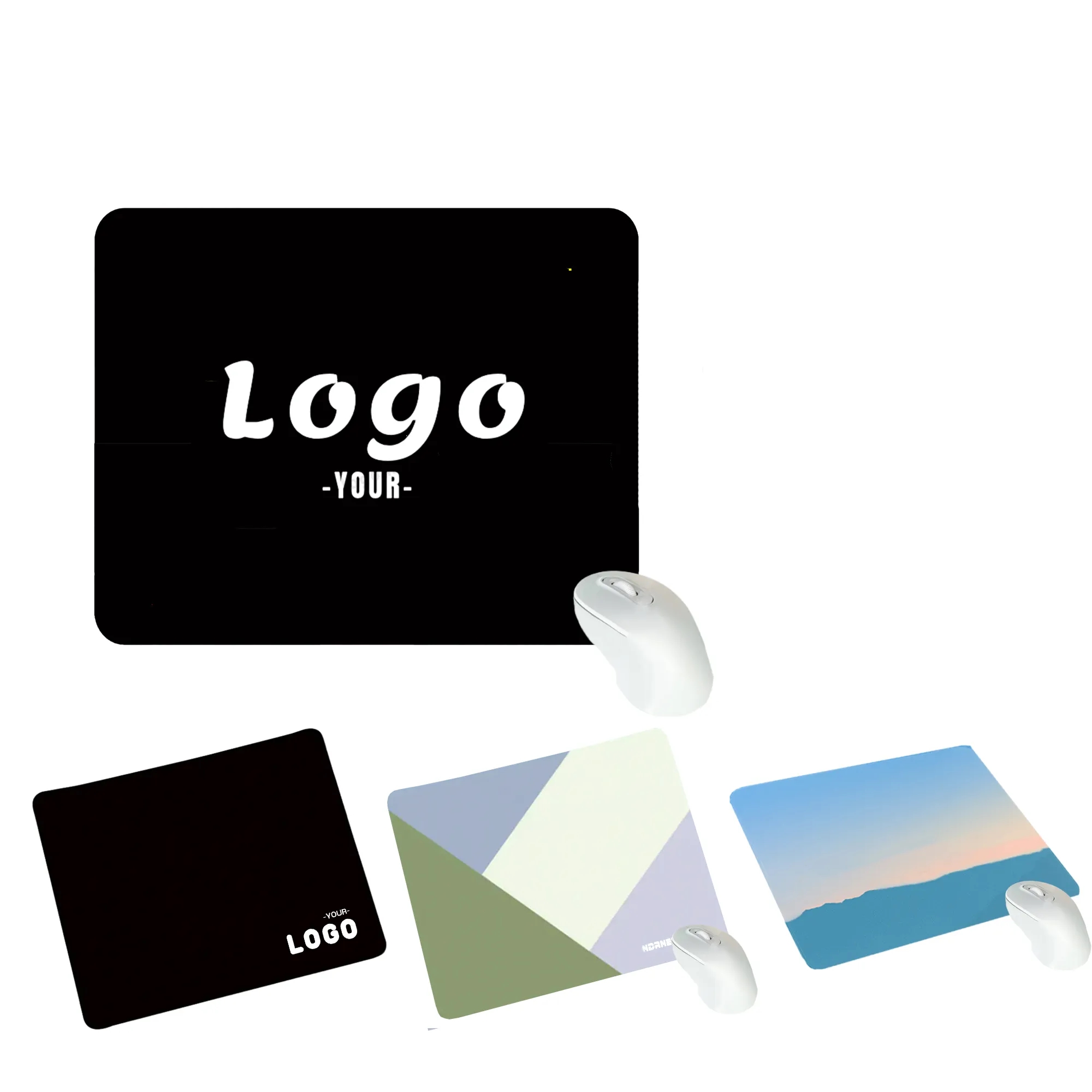 MOQ 50 Pcs Non-slip Soft Surface Mouse Pad 1