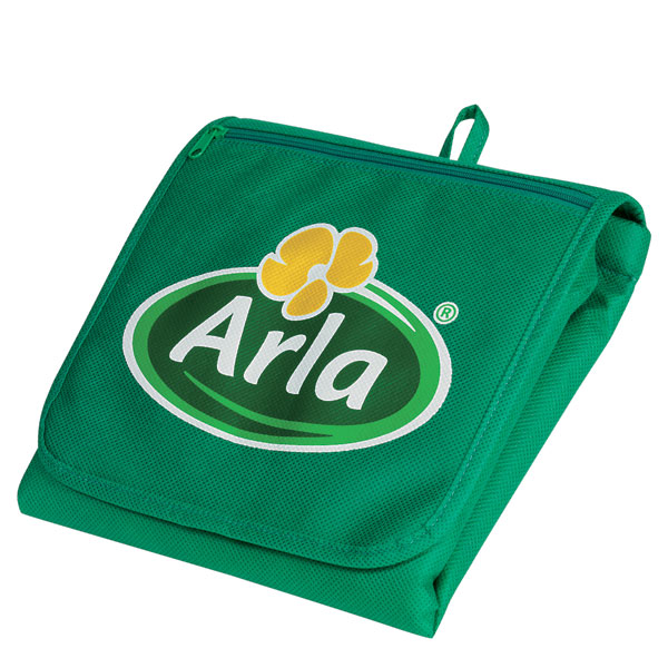 "eGREEN" Fold-Up Drawstring Cooler Backpack 5