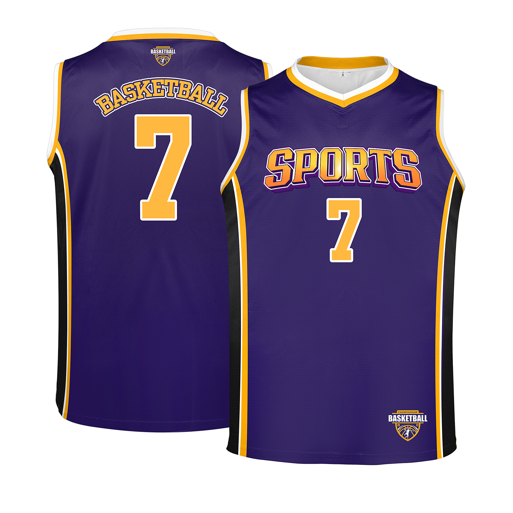 Custom Performance Personalized Basketball Jersey (Full Color Dye Sublimated) 6