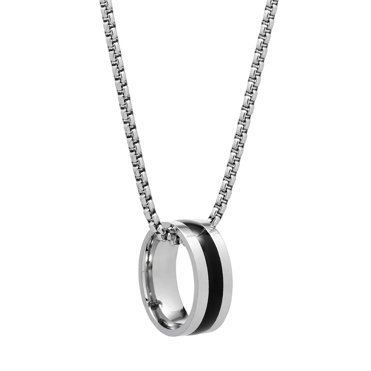Minimalist Necklace with Round Charm 3