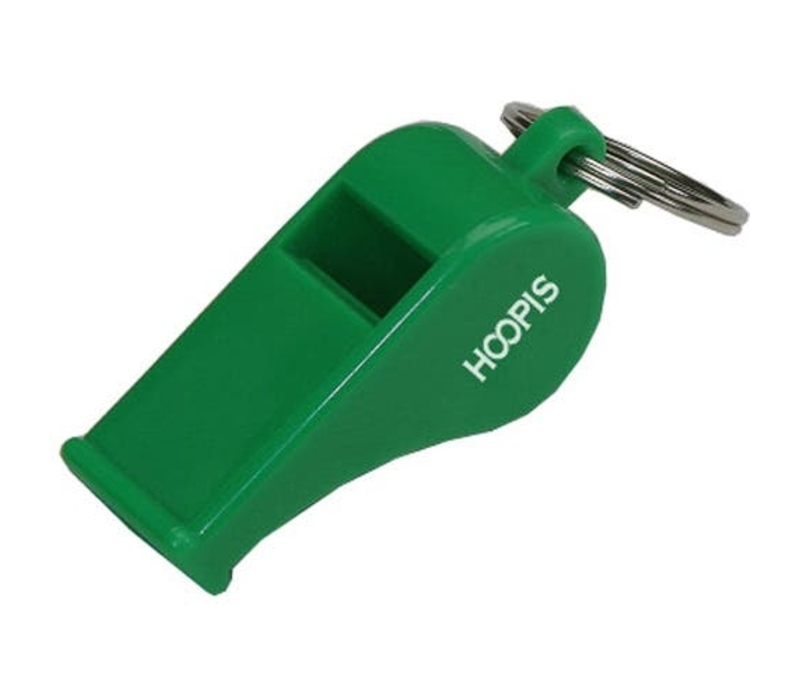 Plastic Whistle Keyring 1