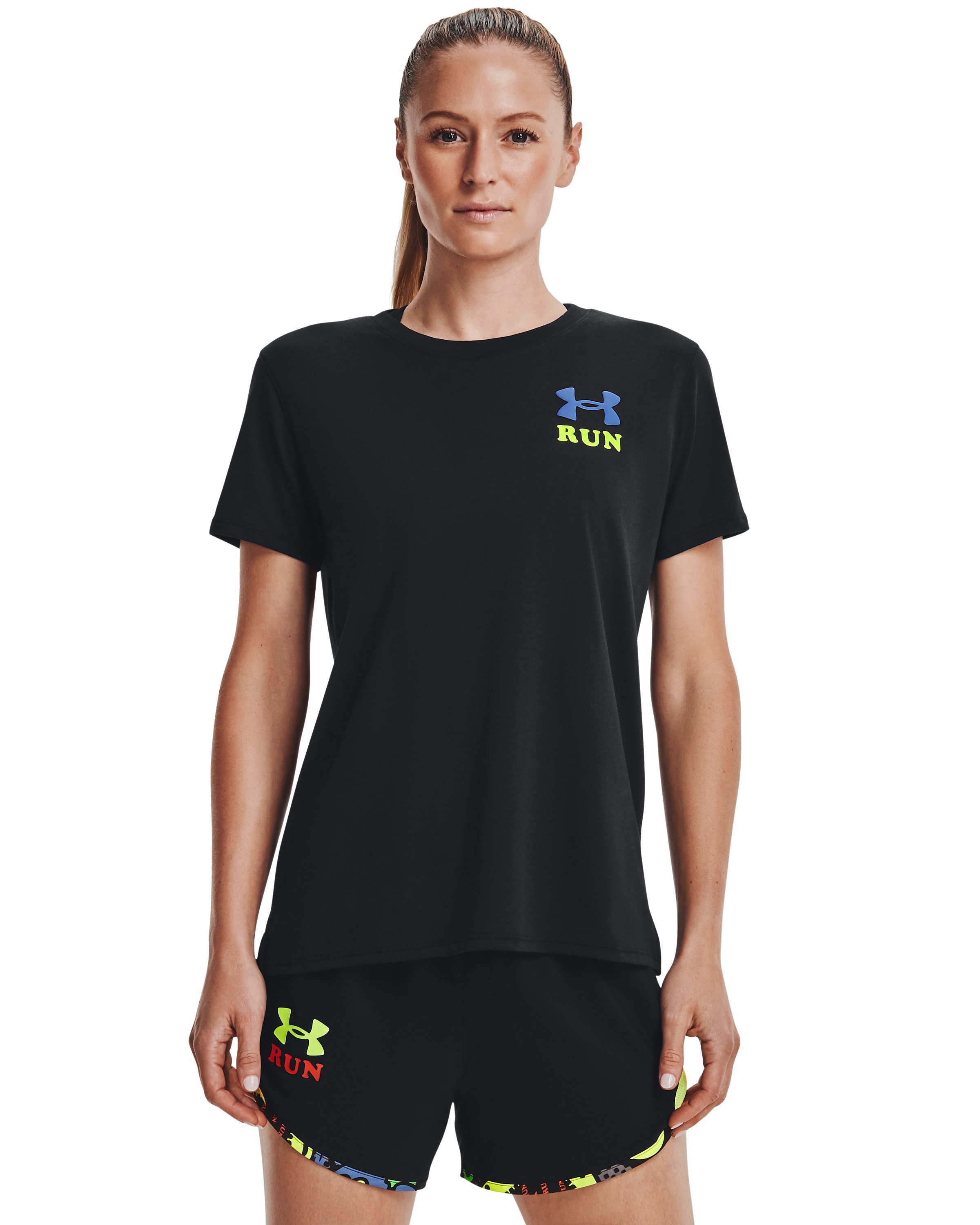 Women's UA Keep Run Weird Graphic Short Sleeve 2