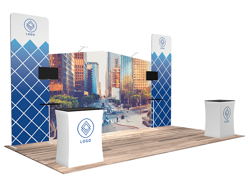 Quick N Fit Trade Show Display Booth 1205