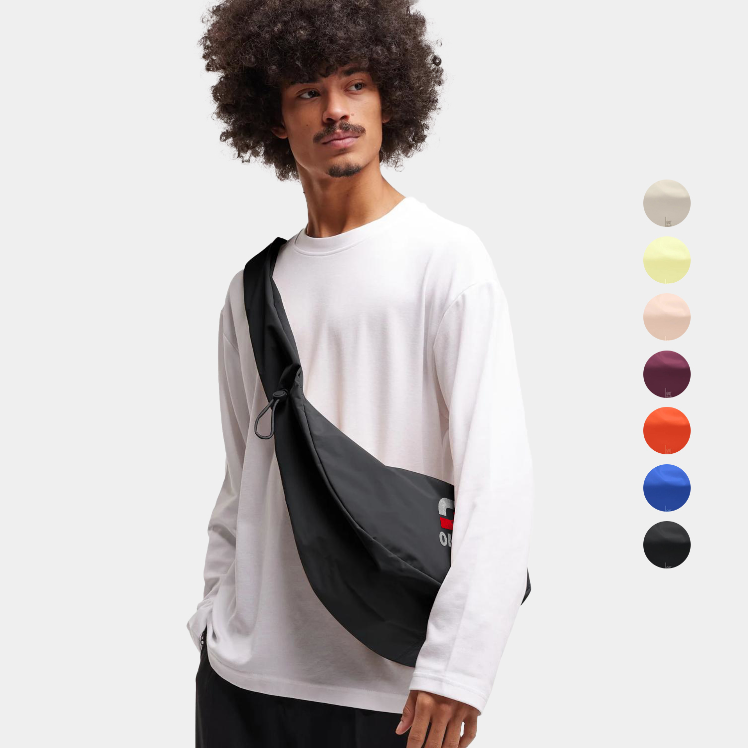 GOT BAG® Moon Bag Ruffle – GOTS Certified Ocean Plastic Crossbody Bag 7