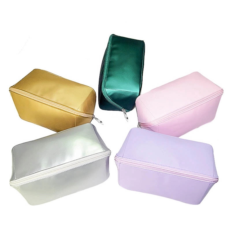 Custom Travel Makeup Organizer Pouch & Cosmetic Toiletry Bag 1