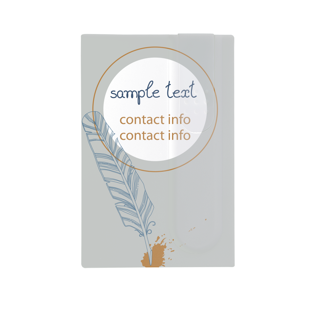 Naperville White/Off White Credit Card USB Flash Drive 6