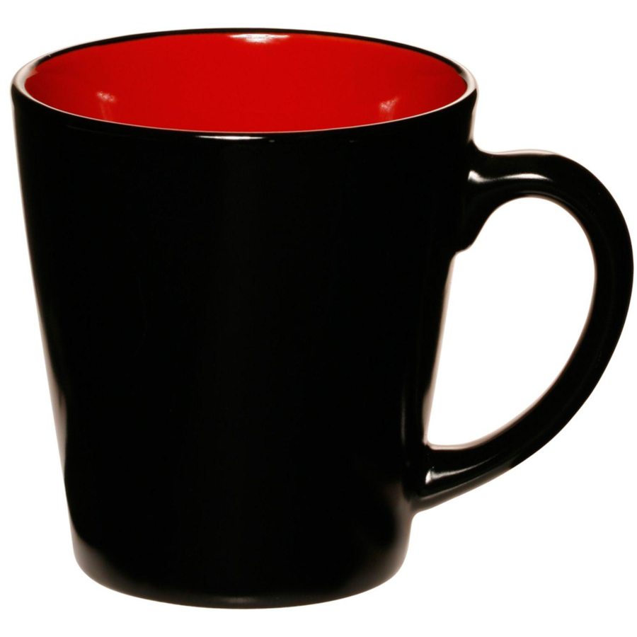 Two-Tone Latte Custom Mugs, 12 oz. 2