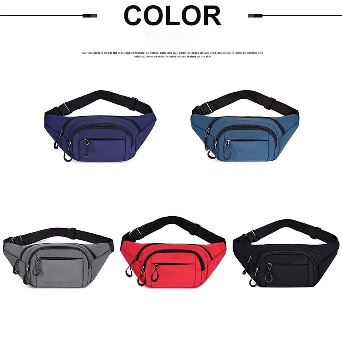 Portable Multifunctional Outdoor Waist Bag 2