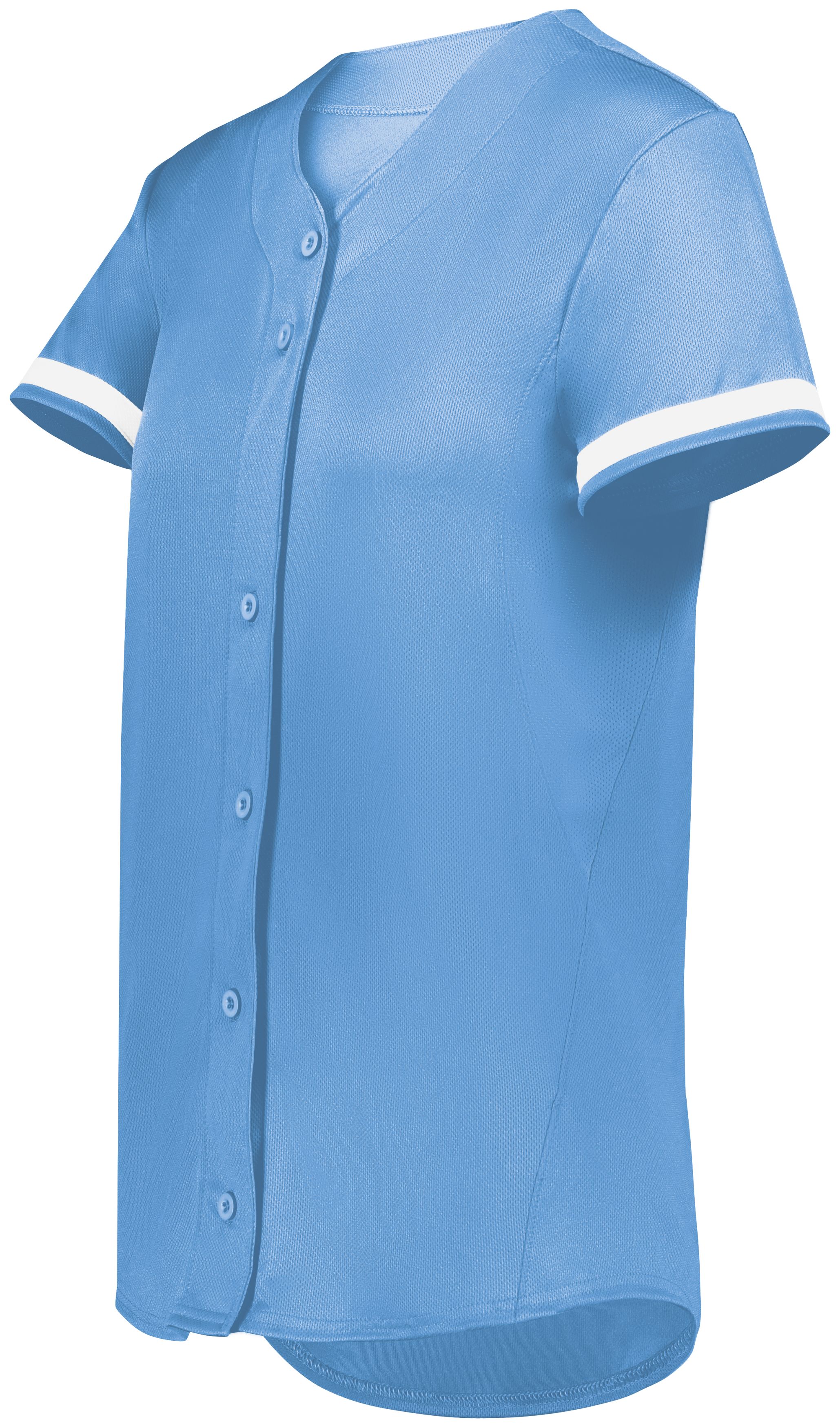 Girls Cutter+ Full Button Softball Jersey 3