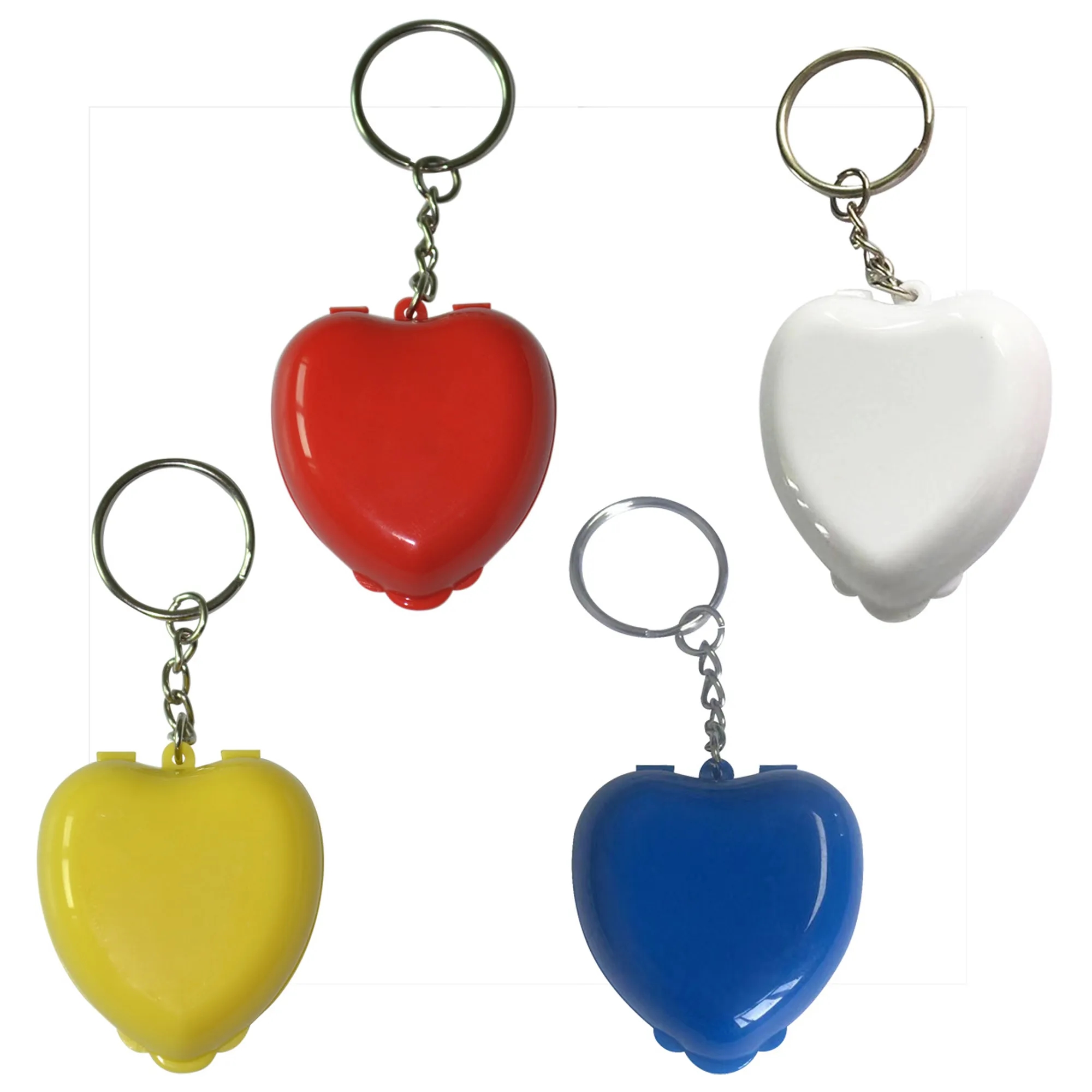 MOQ 50 Heart CPR Keychain Face Shield 2