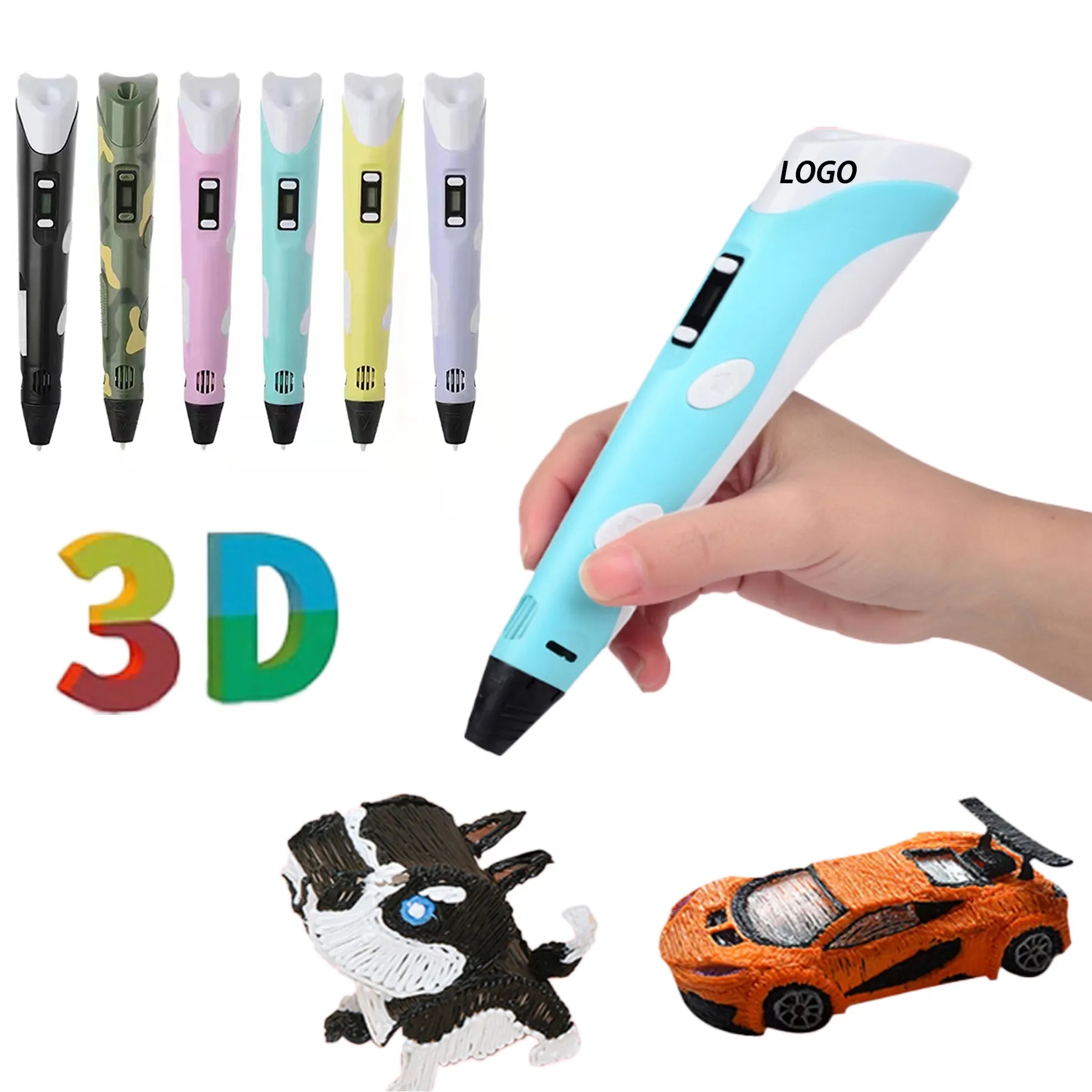 Magic 3D Drawing Printing Printer Pen Kids Toys 4