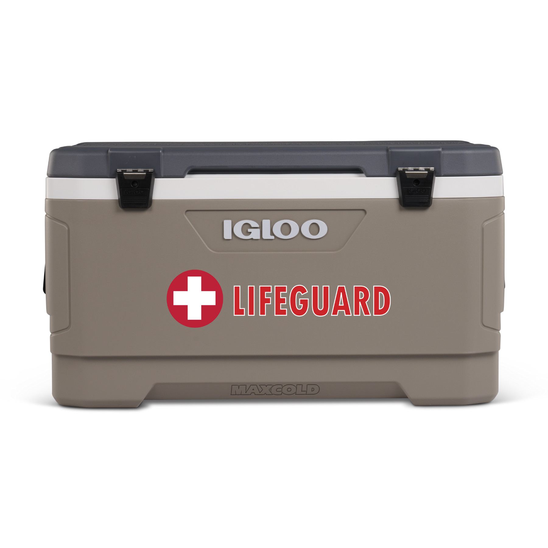 IGLOO MAXCOLD LATITUDE 100 QT BLANK* COOLER (Sandstone/Carbonite)