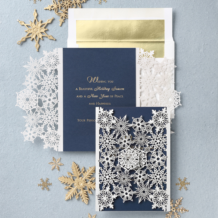 Snow Filled Dreams Holiday Card 2